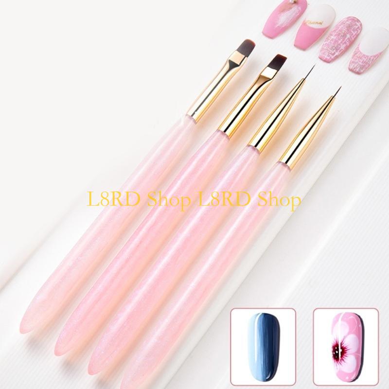 Nail Art Brush Set - Juego pinceles para decoración uñas L8RD,