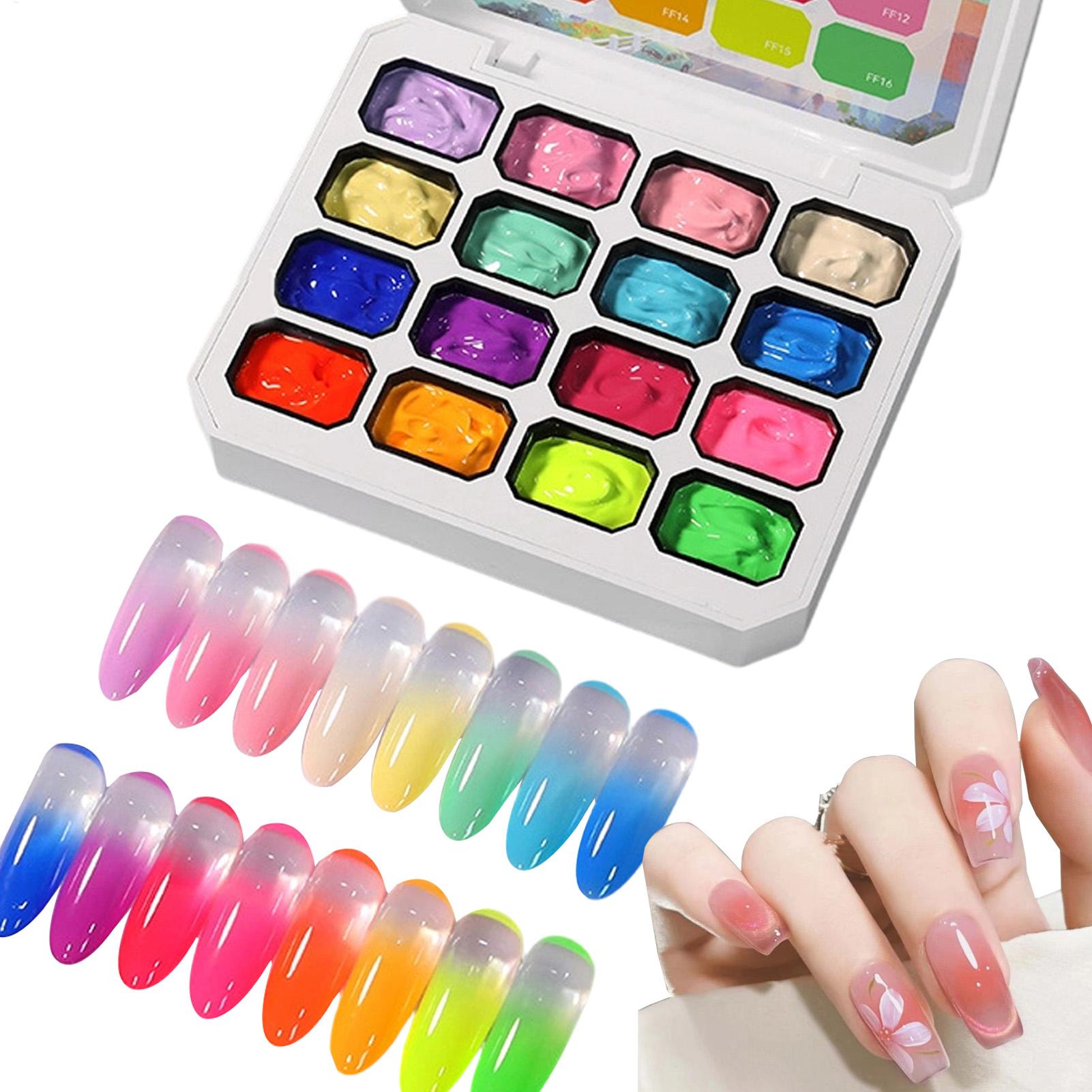 Nail Gel Polish Set - Set de Esmalte de Uñas en