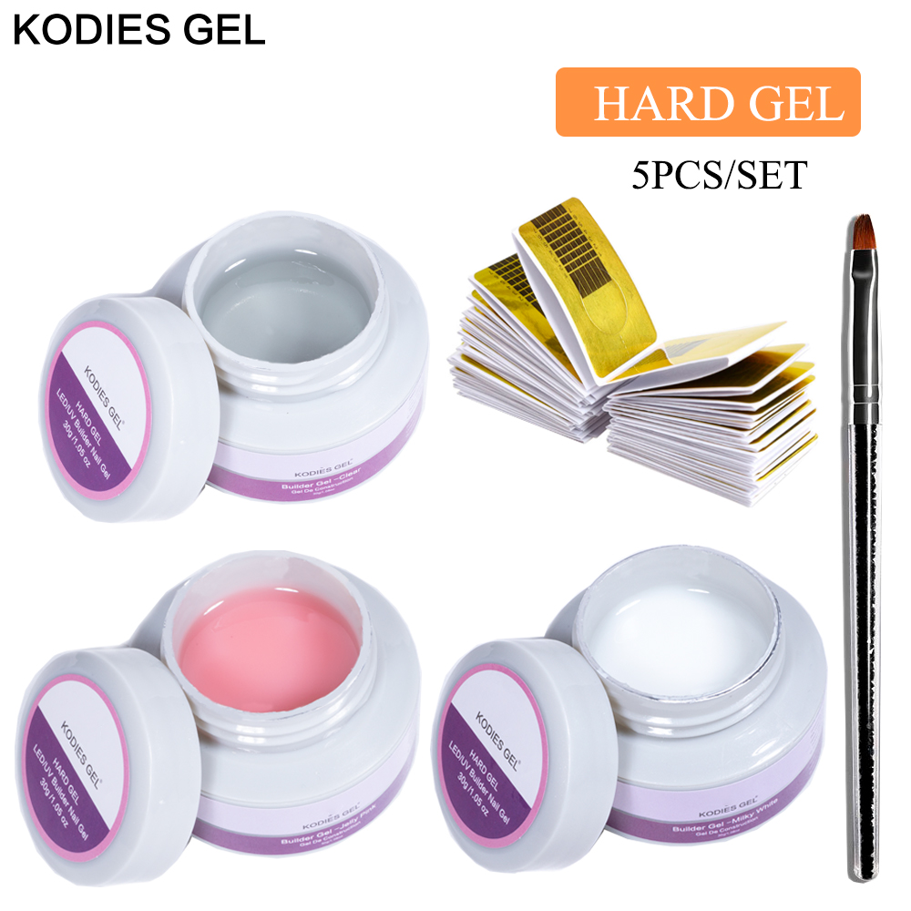 Polygel Nail Kit - KODIES-Kit de manicura de GEL Uv