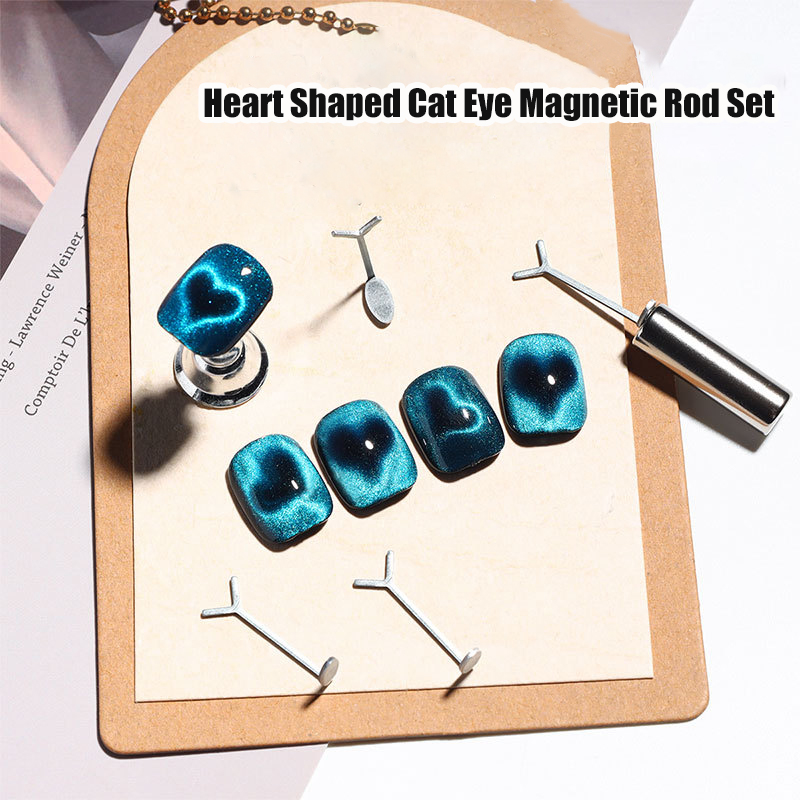 Nail Gel Polish Set - Imán de ojo de gato en