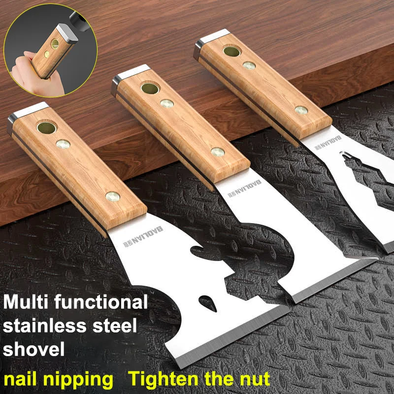 Striping Tape Nail - Espátula de Acero Inoxidable para Pintor,