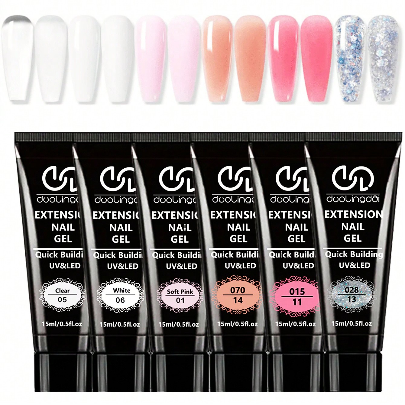 Kit de uñas de Gel de extensió - Polygel Nail Kit reseña y precio