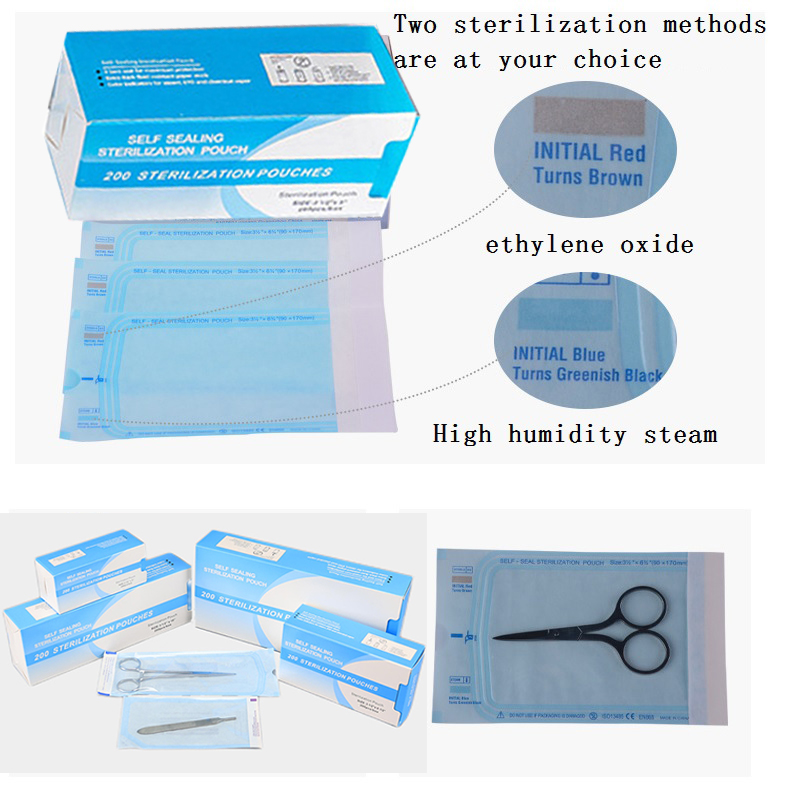 Bolsa de esterilización autose - Striping Tape Nail reseña y precio