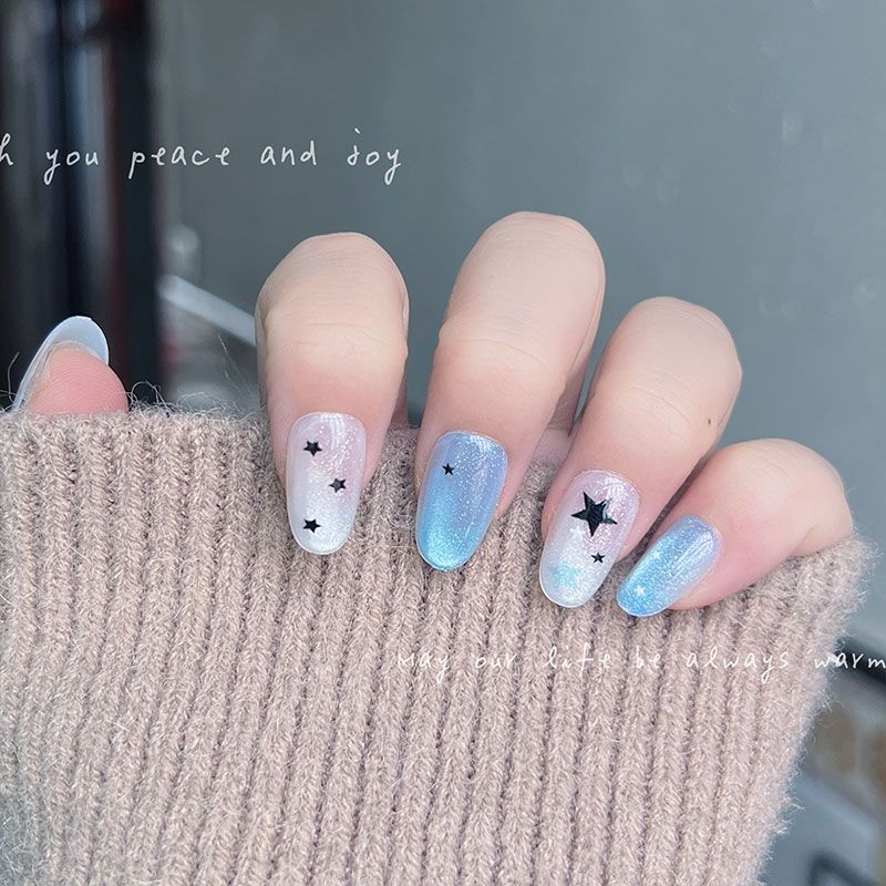 10 Uñas Postizas Cortas y Redo - Nail Art Gliter reseña y precio