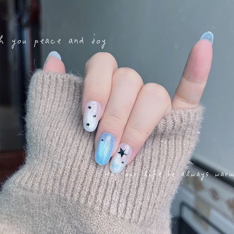 10 Uñas Postizas Cortas y Redo - Nail Art Gliter reseña y precio