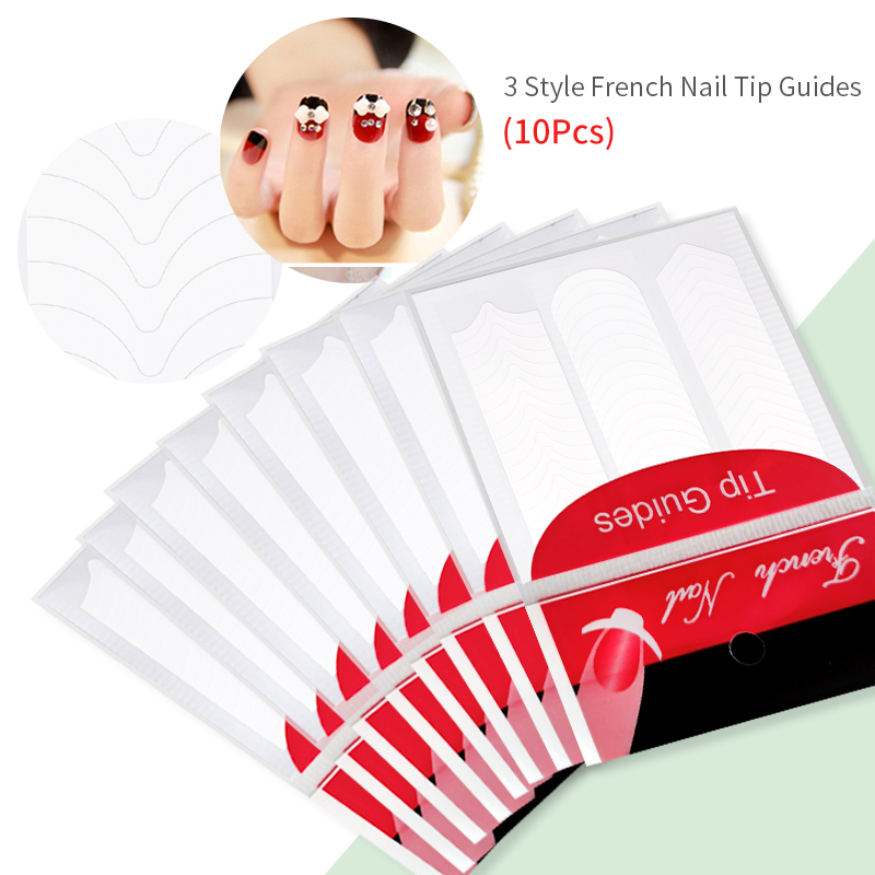 Pegatinas de manicura de punta - Striping Tape Nail reseña y precio