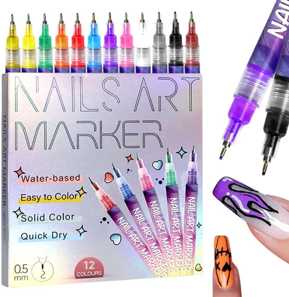 Juego de bolígrafos para decor - Nail Art Brush Set reseña y precio