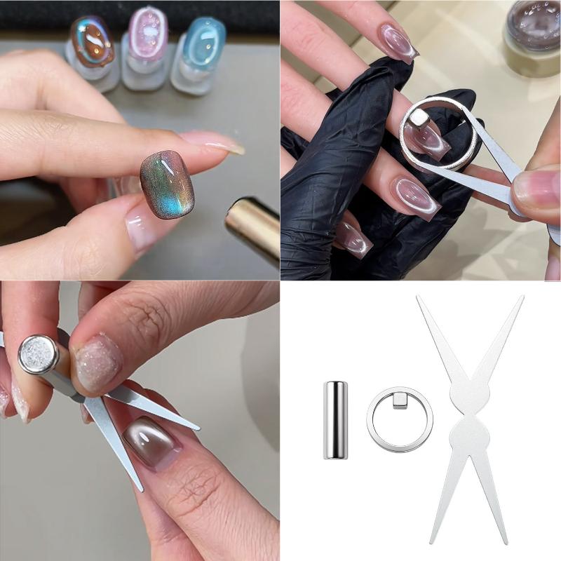 Set de Herramientas Magnéticas - Nail Gel Polish Set reseña y precio