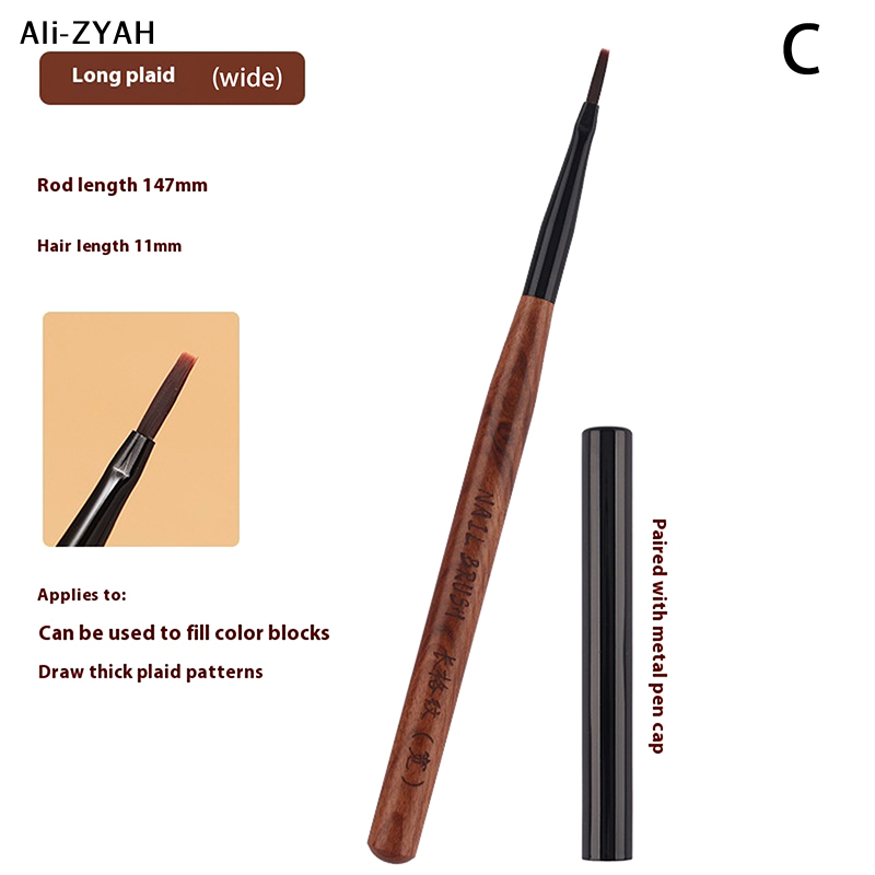 【ZYH】Juego de 1/3 pinceles del - Nail Art Brush Set reseña y precio