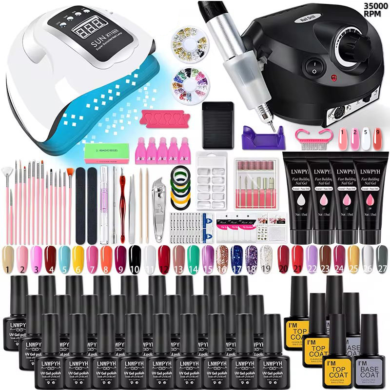 Kit de esmalte de uñas, Kit de - Polygel Nail Kit reseña y precio
