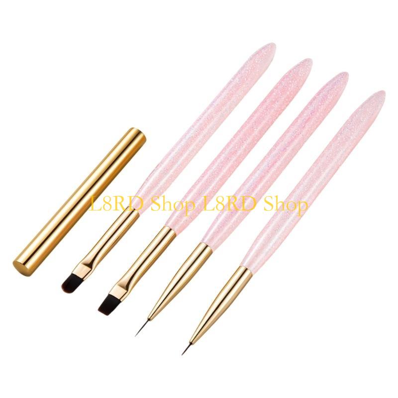 Juego pinceles para decoración - Nail Art Brush Set reseña y precio