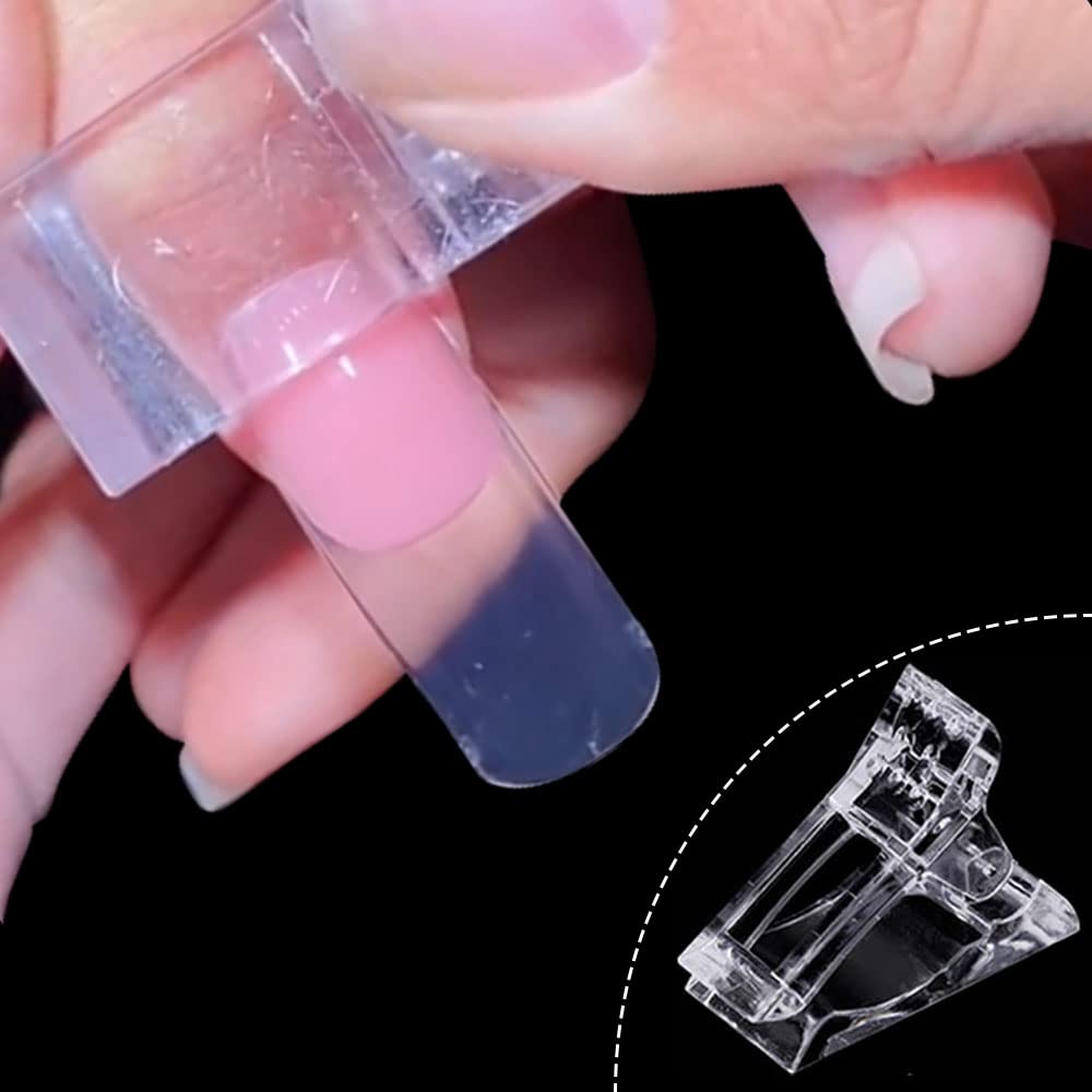 Clip de puntas de uñas para co - Polygel Nail Kit reseña y precio