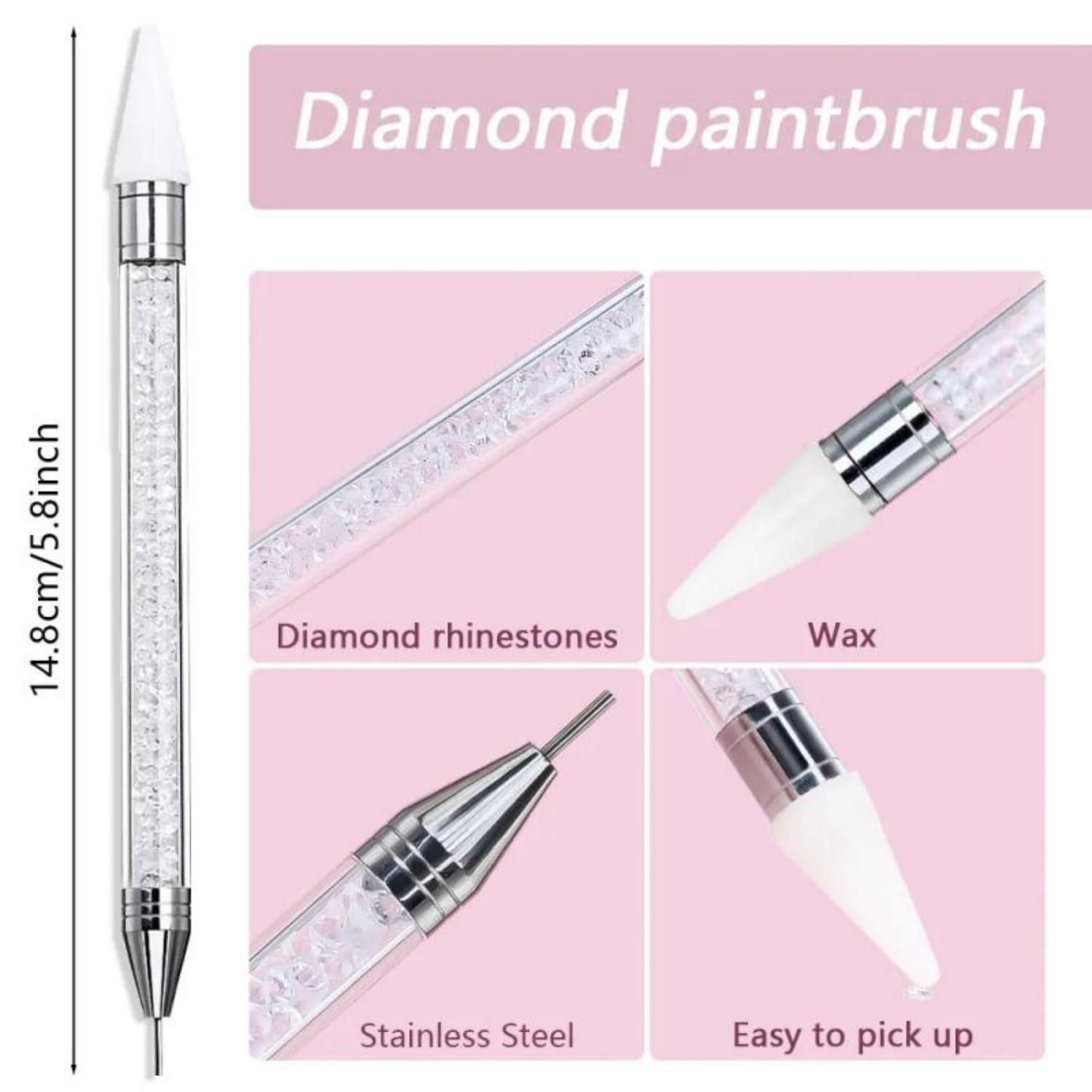 1 unidad: lápiz de cera para a - Rhinestone Nail Gem reseña y precio