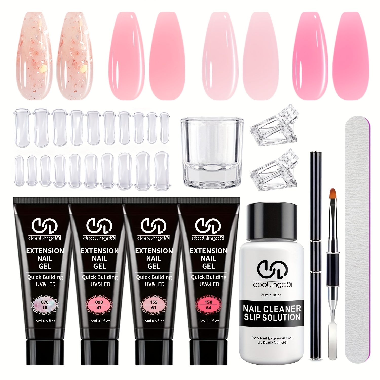 Kit de uñas de poli gel Starte - Polygel Nail Kit reseña y precio
