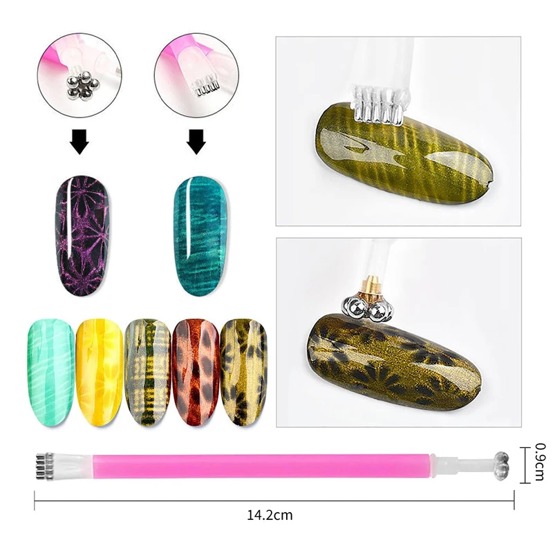 Set de Varitas Magnéticas para - Nail Gel Polish Set reseña y precio