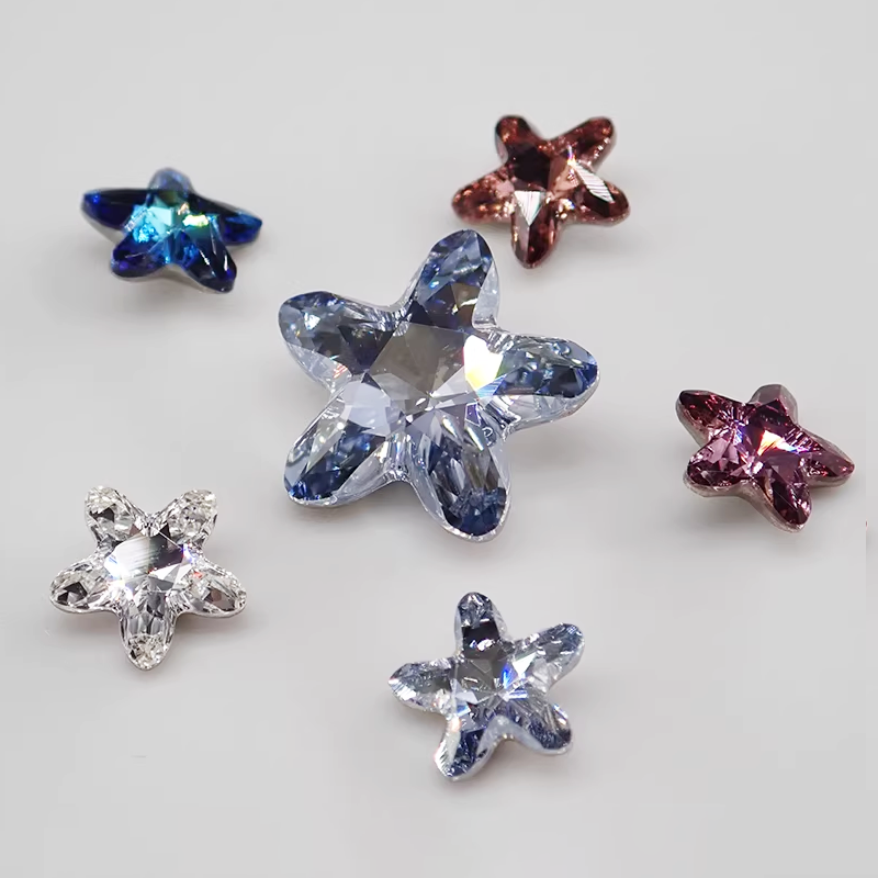 (1 pieza) 4754 Starbloom piedr - Rhinestone Nail Gem reseña y precio