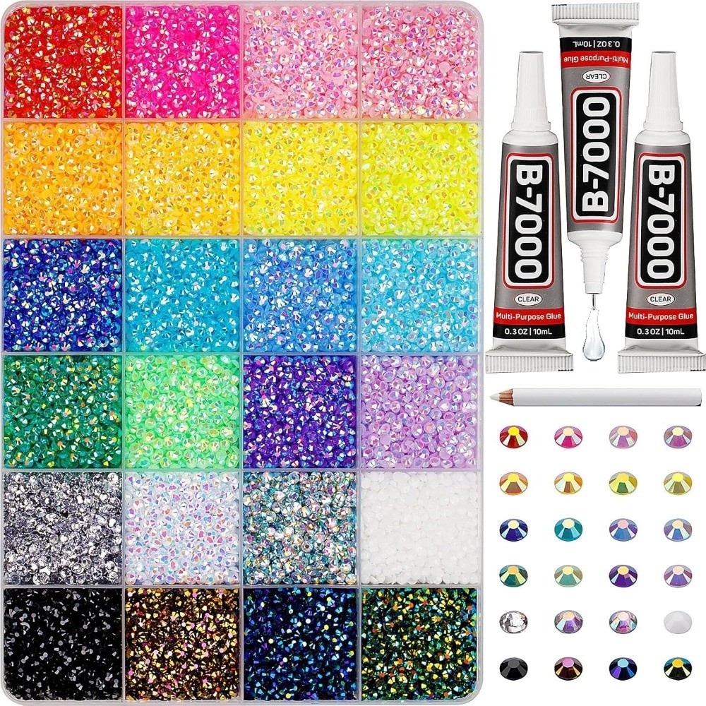 Kit de diamantes de imitación  - Rhinestone Nail Gem reseña y precio