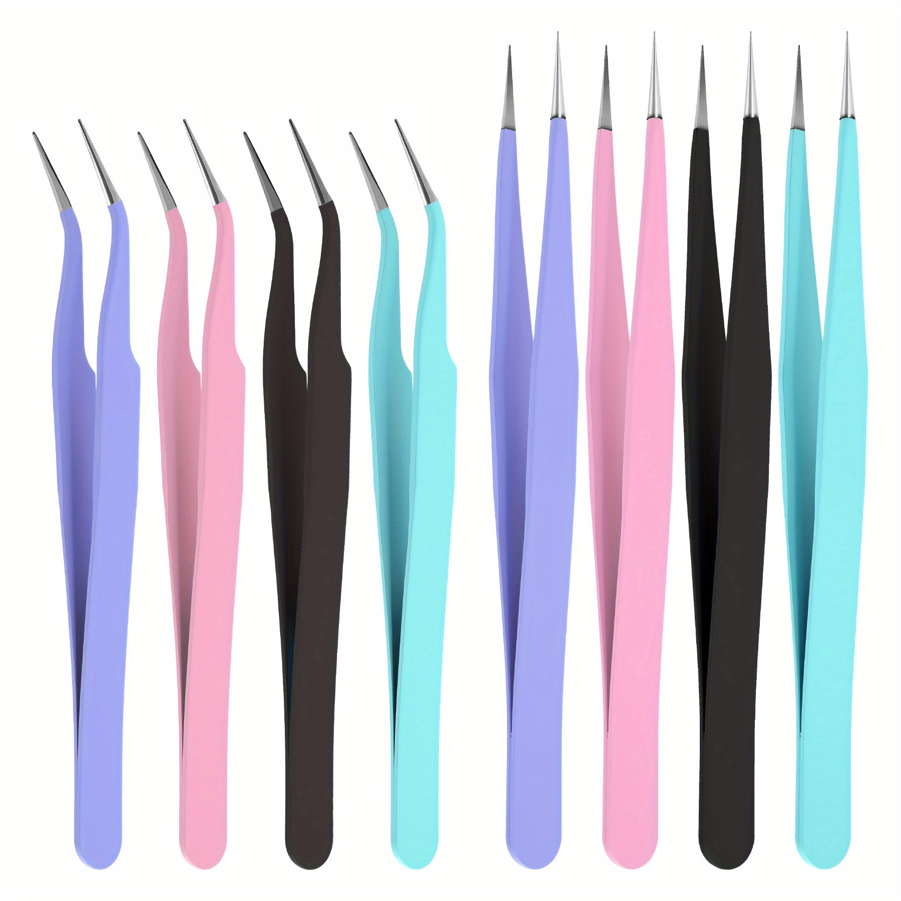 Pinzas de acero inoxidable par - Striping Tape Nail reseña y precio