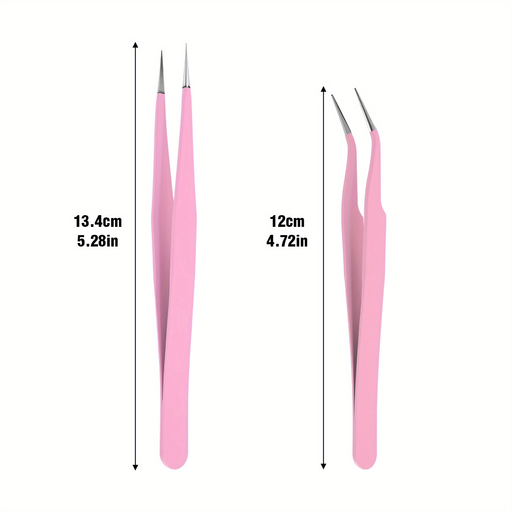 Pinzas de acero inoxidable par - Striping Tape Nail reseña y precio