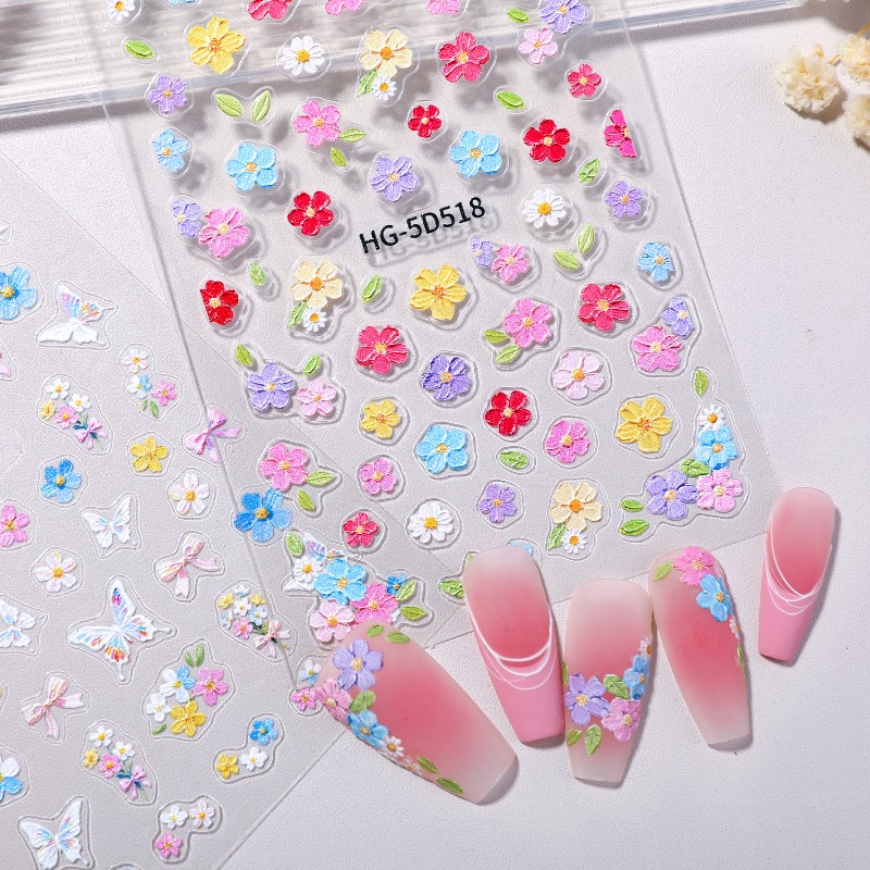 Decoración de Uñas con Pétalos - Nail Art Home Service reseña y precio