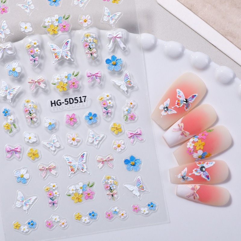 Decoración de Uñas con Pétalos - Nail Art Home Service reseña y precio