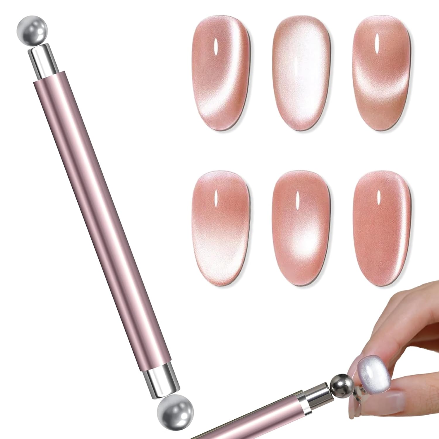 Bola magnética de ojo de gato  - Nail Gel Polish Set reseña y precio