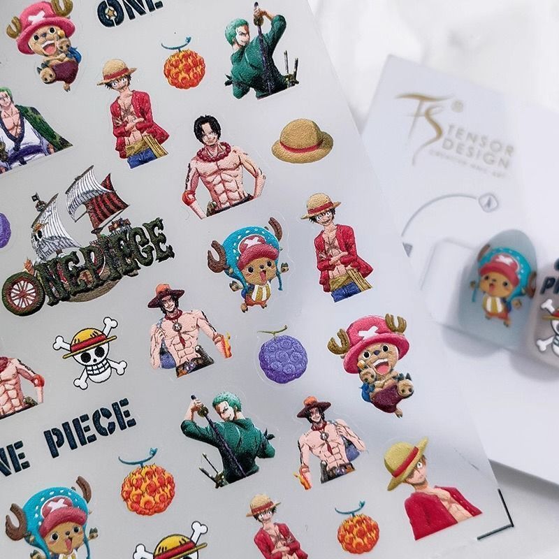 Pegatinas de Uñas Bidimensiona - Nail Art Zoro One Piece reseña y precio
