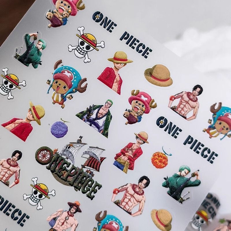 Pegatinas de Uñas Bidimensiona - Nail Art Zoro One Piece reseña y precio
