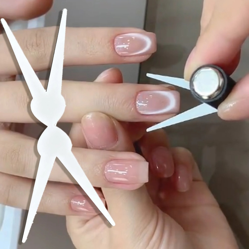 Uñas de doble cabeza 3D, forma - Nail Gel Polish Set reseña y precio