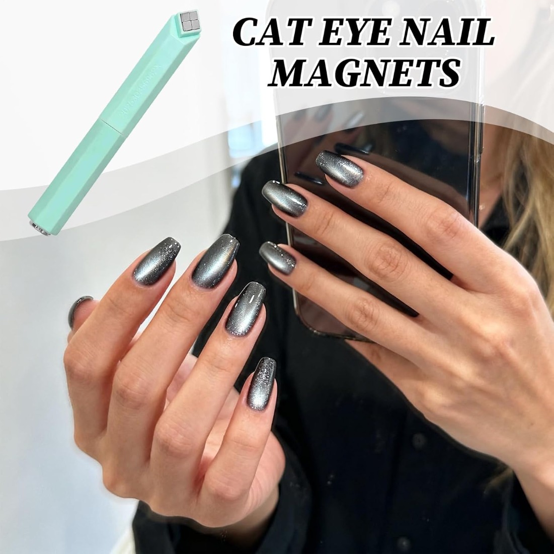Juego de imanes para uñas con  - Nail Gel Polish Set reseña y precio