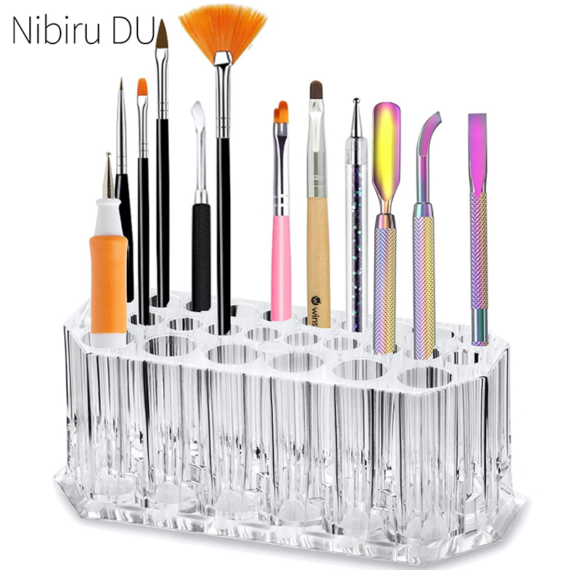 Organizador de pinceles de uña - Nail Art Brush Set reseña y precio
