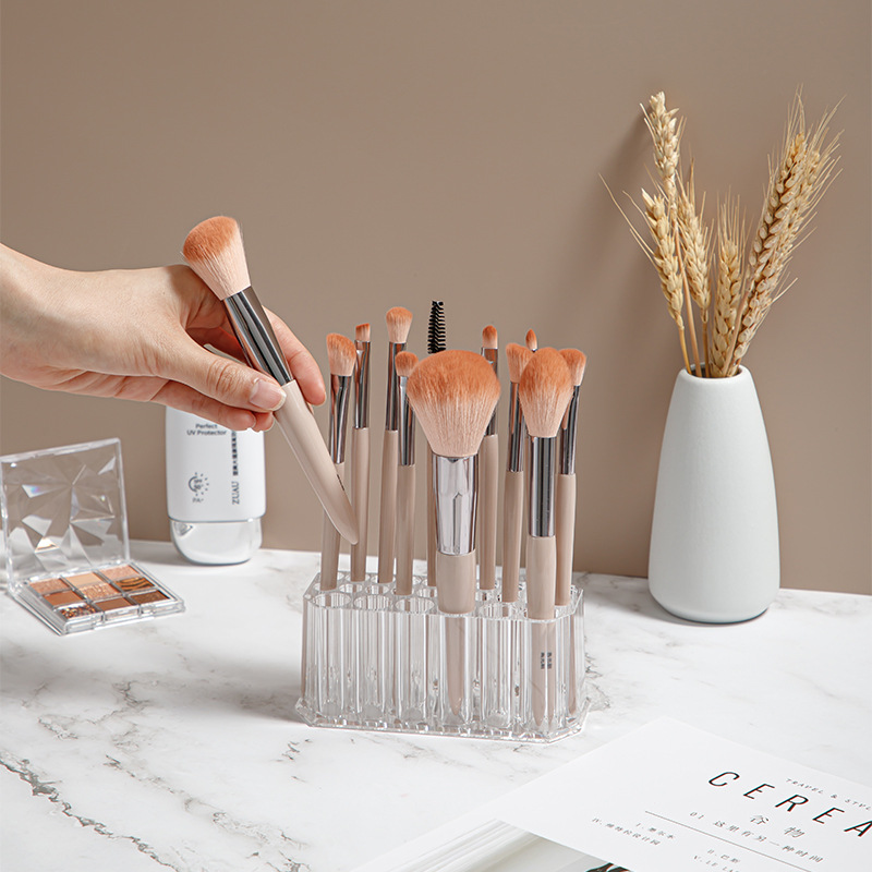 Organizador de pinceles de uña - Nail Art Brush Set reseña y precio
