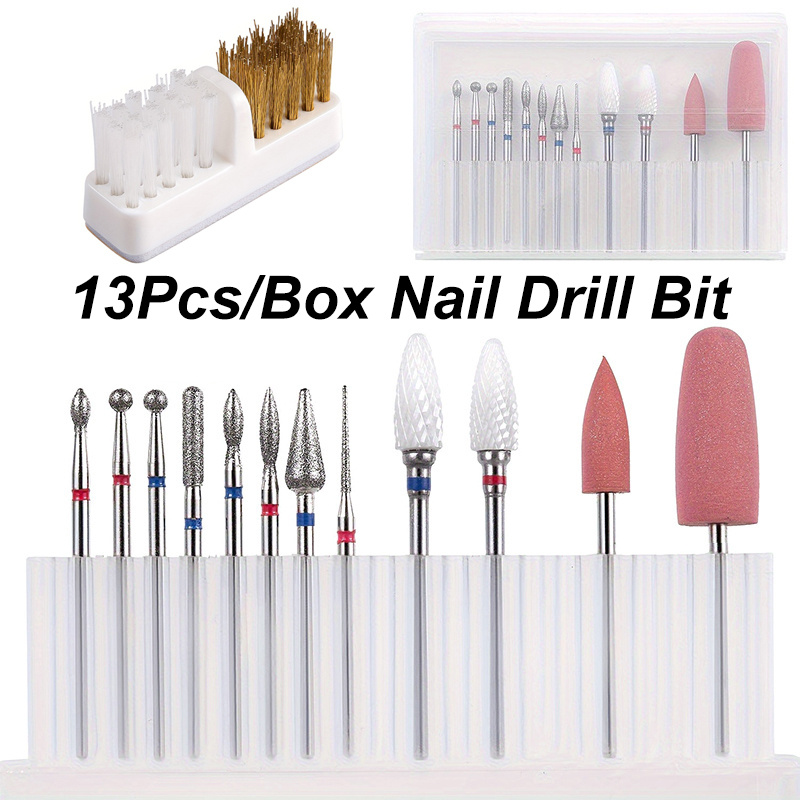 Juego de 13 Brocas para Uñas d - Nail Art Brush Set reseña y precio