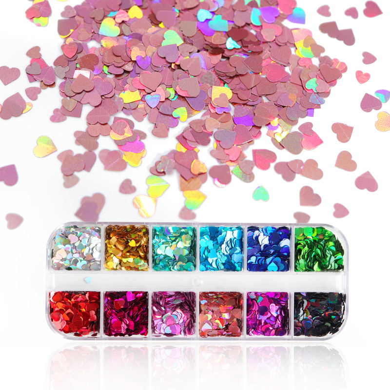 Mariposa fluorescente de color - Nail Art Gliter reseña y precio
