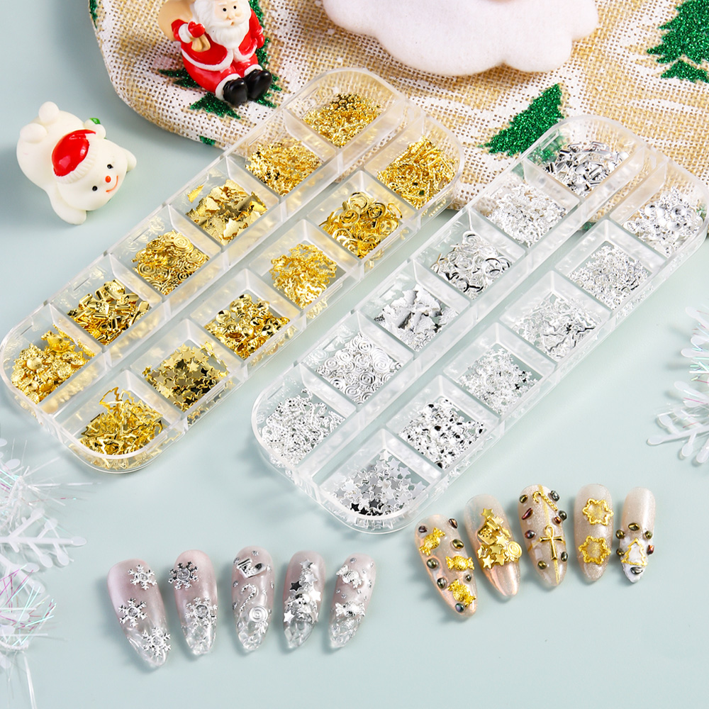 Decoración de Uñas Navideña 3D - Nail Art Xmas Design reseña y precio