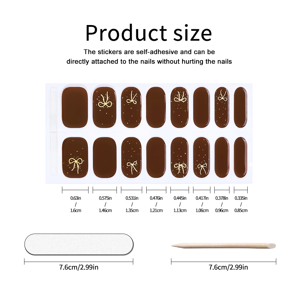 Tiras de Uñas de Gel Semicurad - Striping Tape Nail reseña y precio