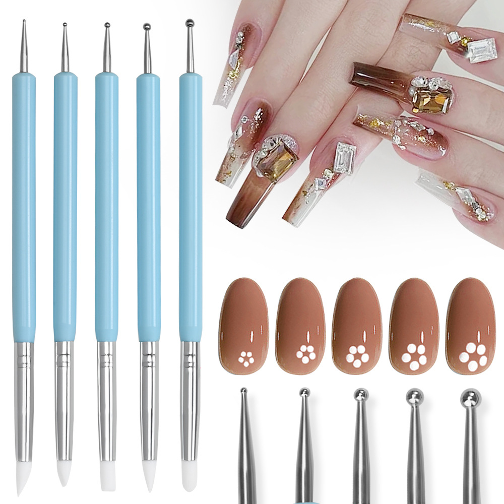 Juego de 1/3/5/6 pinceles para - Nail Art Brush Set reseña y precio